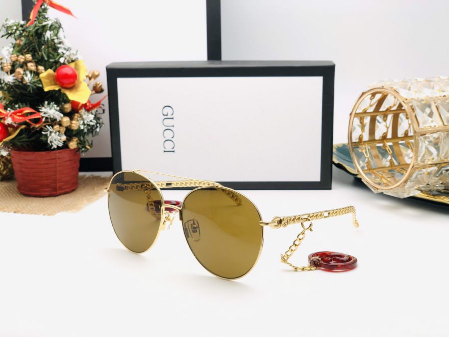 KÍNH MẮT THỜI TRANG NỮ CAO CẤP GUCCI - GUCCI GG0725S BROWN