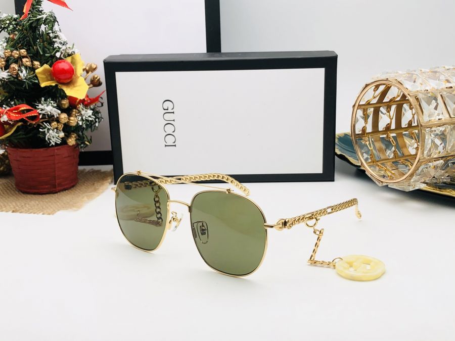 KÍNH MẮT THỜI TRANG NỮ CAO CẤP GUCCI - GUCCI GG0727S BROWN 1