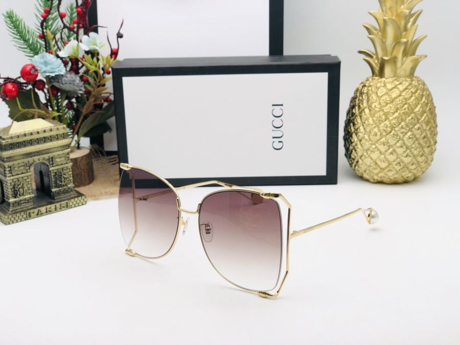 KÍNH MẮT THỜI TRANG NỮ CAO CẤP GUCCI - GUCCI GG0252S BROWN