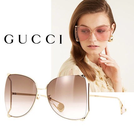 KÍNH MẮT THỜI TRANG NỮ CAO CẤP GUCCI - GUCCI GG0252S BROWN