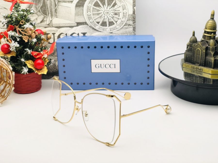 KÍNH MẮT THỜI TRANG NỮ CAO CẤP GUCCI - GUCCI GG0252S GOLD