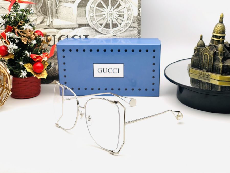 KÍNH MẮT THỜI TRANG NỮ CAO CẤP GUCCI - GUCCI GG0252S SILVER