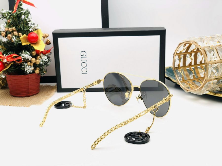 KÍNH MẮT THỜI TRANG NỮ CAO CẤP GUCCI - GUCCI GG0725S BLACK