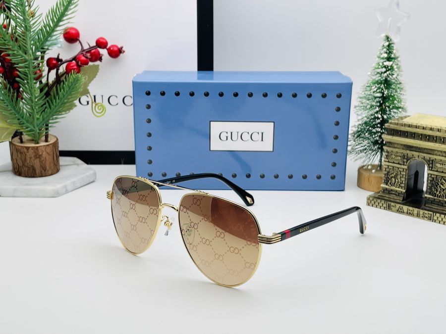 KÍNH MẮT THỜI TRANG CAO CẤP GUCCI - GUCCI GG1058 GOLD LENS