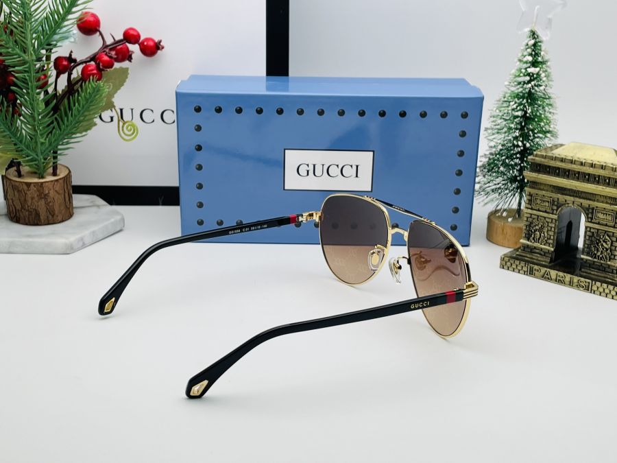 KÍNH MẮT THỜI TRANG CAO CẤP GUCCI - GUCCI GG1058 GOLD LENS