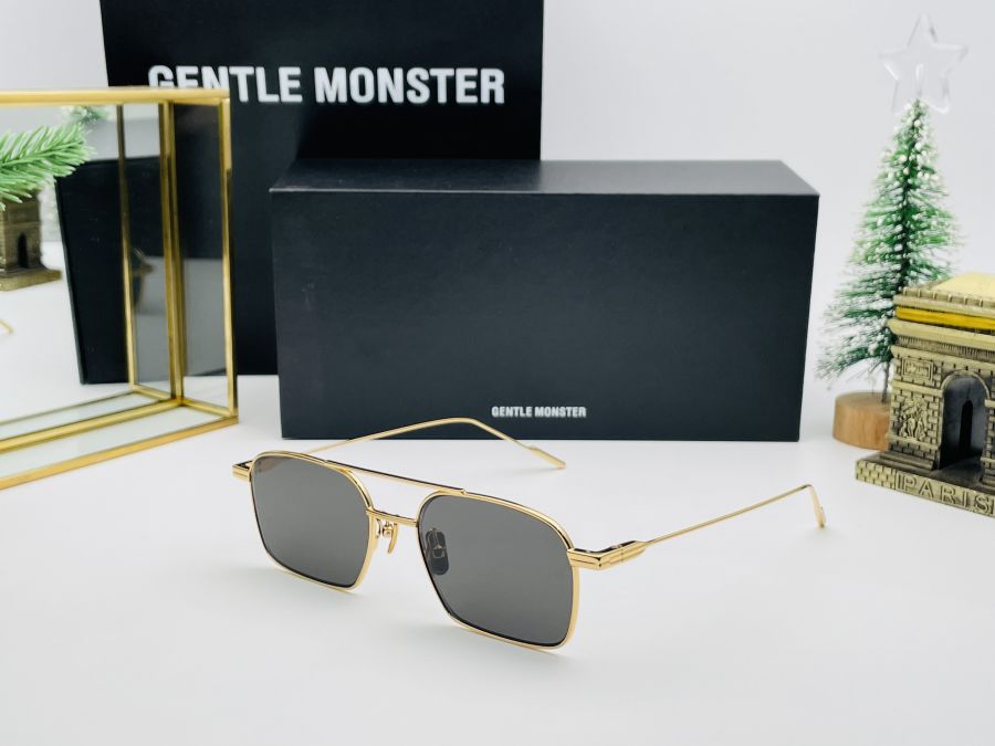 KÍNH MẮT THỜI TRANG CAO CẤP GENTLE MONSTER - GENTLE MONSTER RAVE GOLD BLACK