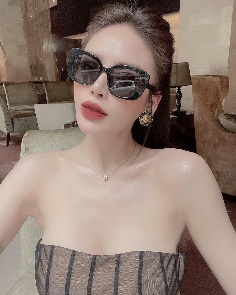 KÍNH THỜI TRANG CAO CẤP CHANEL  2022 - CHANEL CN774 BLACK