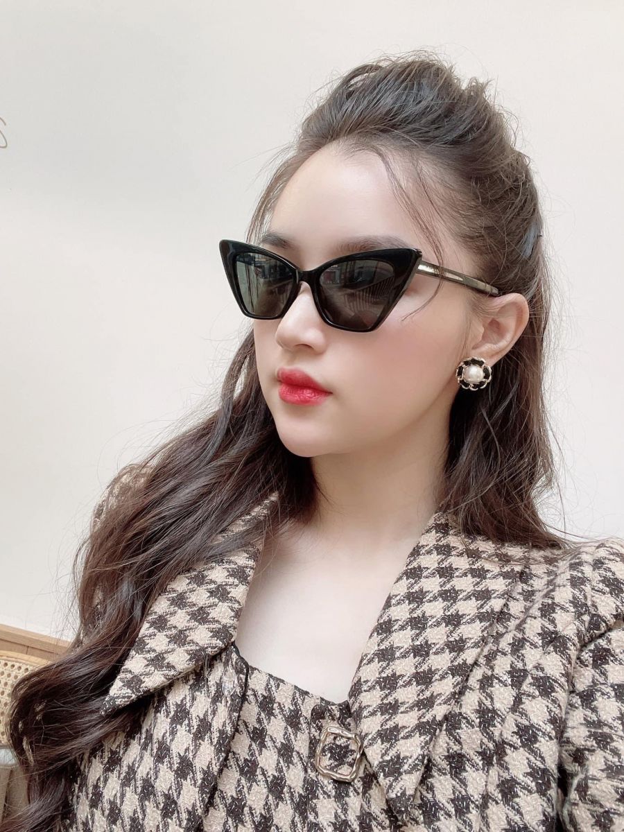 KÍNH THỜI TRANG CAO CẤP SAINTLAURENT 2022 - SAINTLAURENT SL224 BROWN