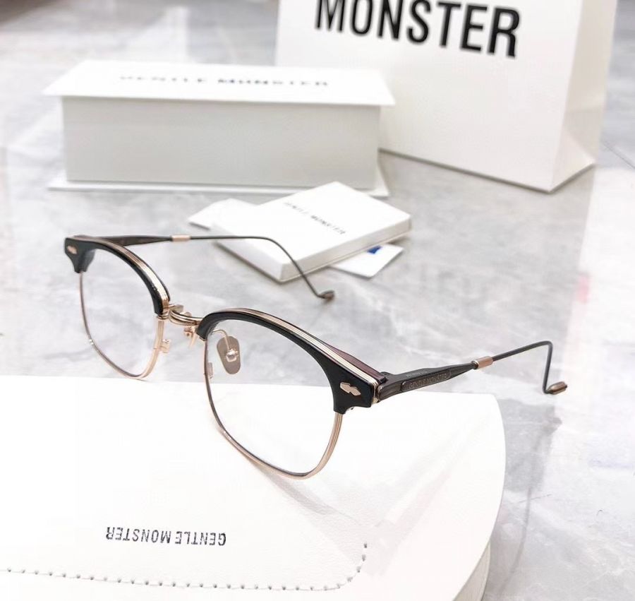 GỌNG KÍNH CẬN GENTLE MONSTER WEST COAST TITANIUM CAO CẤP - GENTLE MONSTER WEST COAST Col.01 EYEGLASS