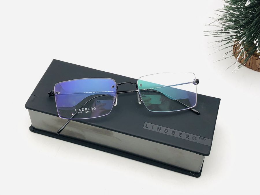 GỌNG KÍNH CẬN LINDBERG CAO CẤP - LINDBERG MUSCA NO 9721 TITANIUM BLACK (ORIGINAL)