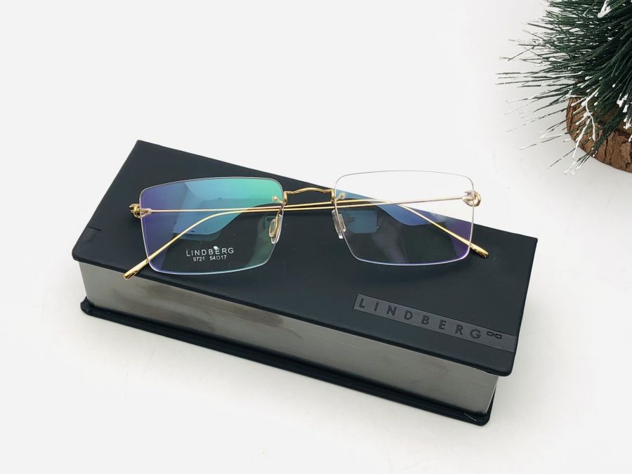 GỌNG KÍNH CẬN LINDBERG CAO CẤP - LINDBERG MUSCA NO 9721 TITANIUM GOLD (ORIGINAL)