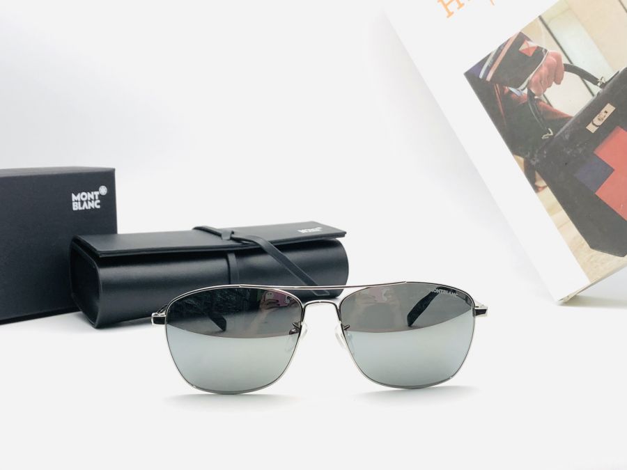 KÍNH MẮT NAM MONTBLANC CAO CẤP - MONTBLANC MB0026S SILVER MIRROR LENS (ORIGINAL)