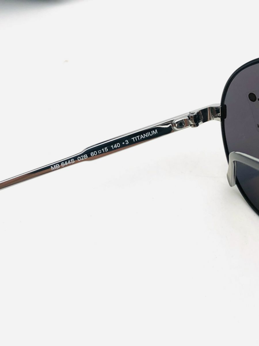 KÍNH MẮT NAM MONTBLANC CAO CẤP - MONTBLANC MB644S TITANIUM BLACK SILVER (ORIGINAL)