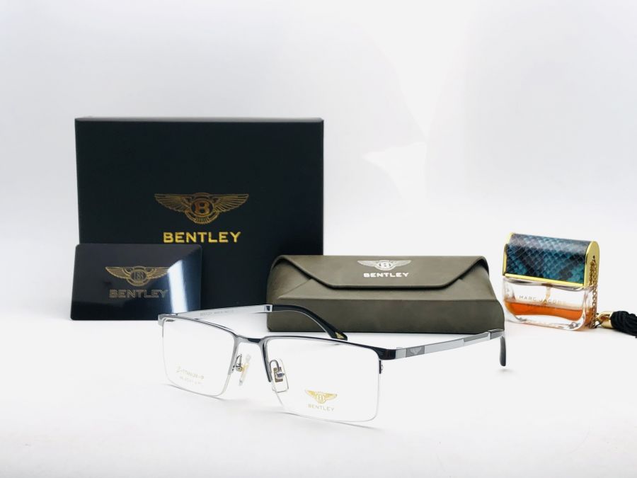 GỌNG KÍNH BENTLEY TITANIUM CAO CẤP - BENTLEY EYEWEAR B1912 SILVER TITANIUM