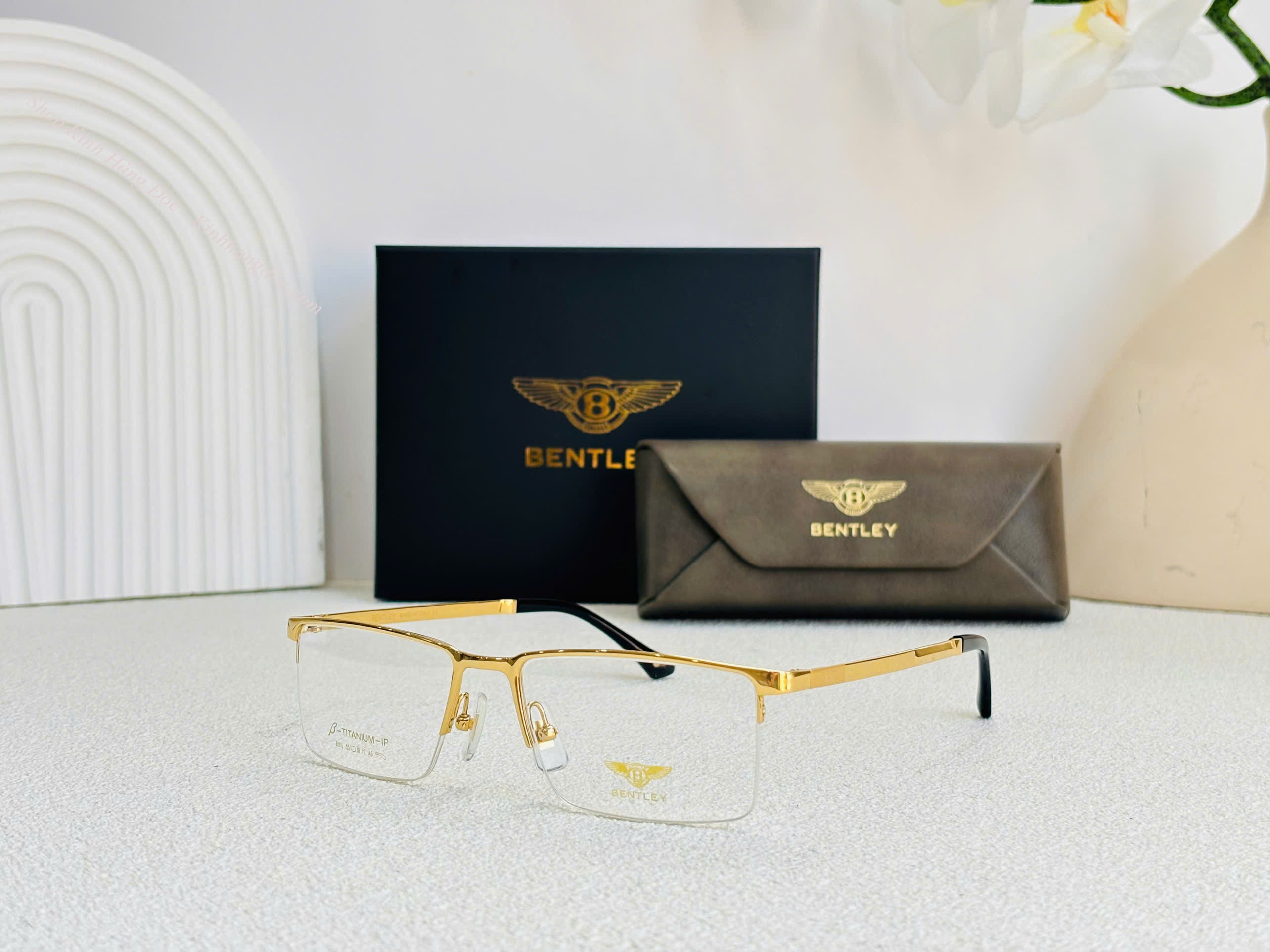 GỌNG KÍNH BENTLEY B1915 B-TITANIUM CAO CẤP - BENTLEY B1915 B-TITANIUM EYEGLASS