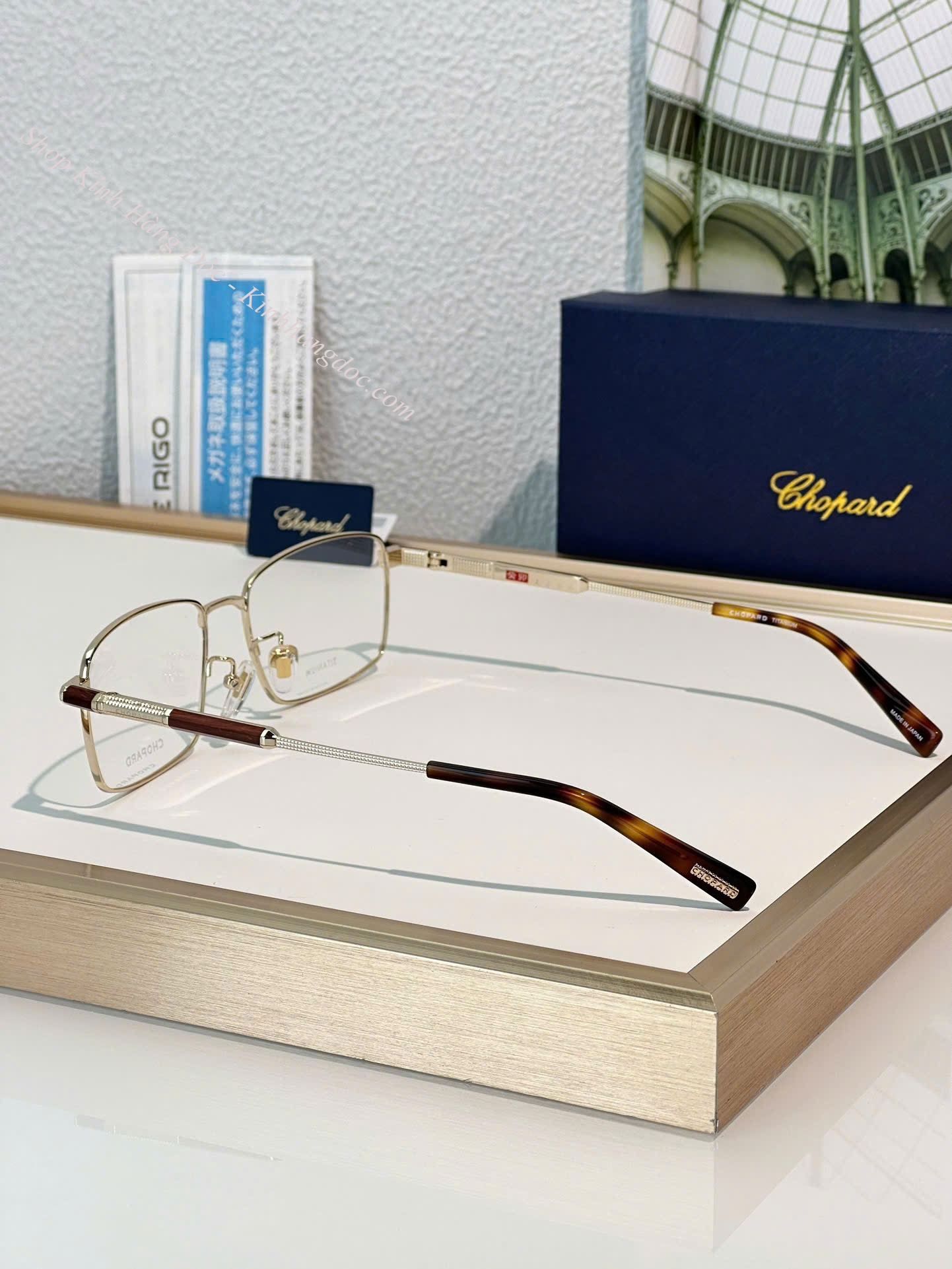 GỌNG KÍNH CHOPARD VCHG81J TITANIUM JAPAN CAO CẤP (Hàng Nhật) - CHOPARD VCHD81J TITANIUM JAPAN EYEGLASS