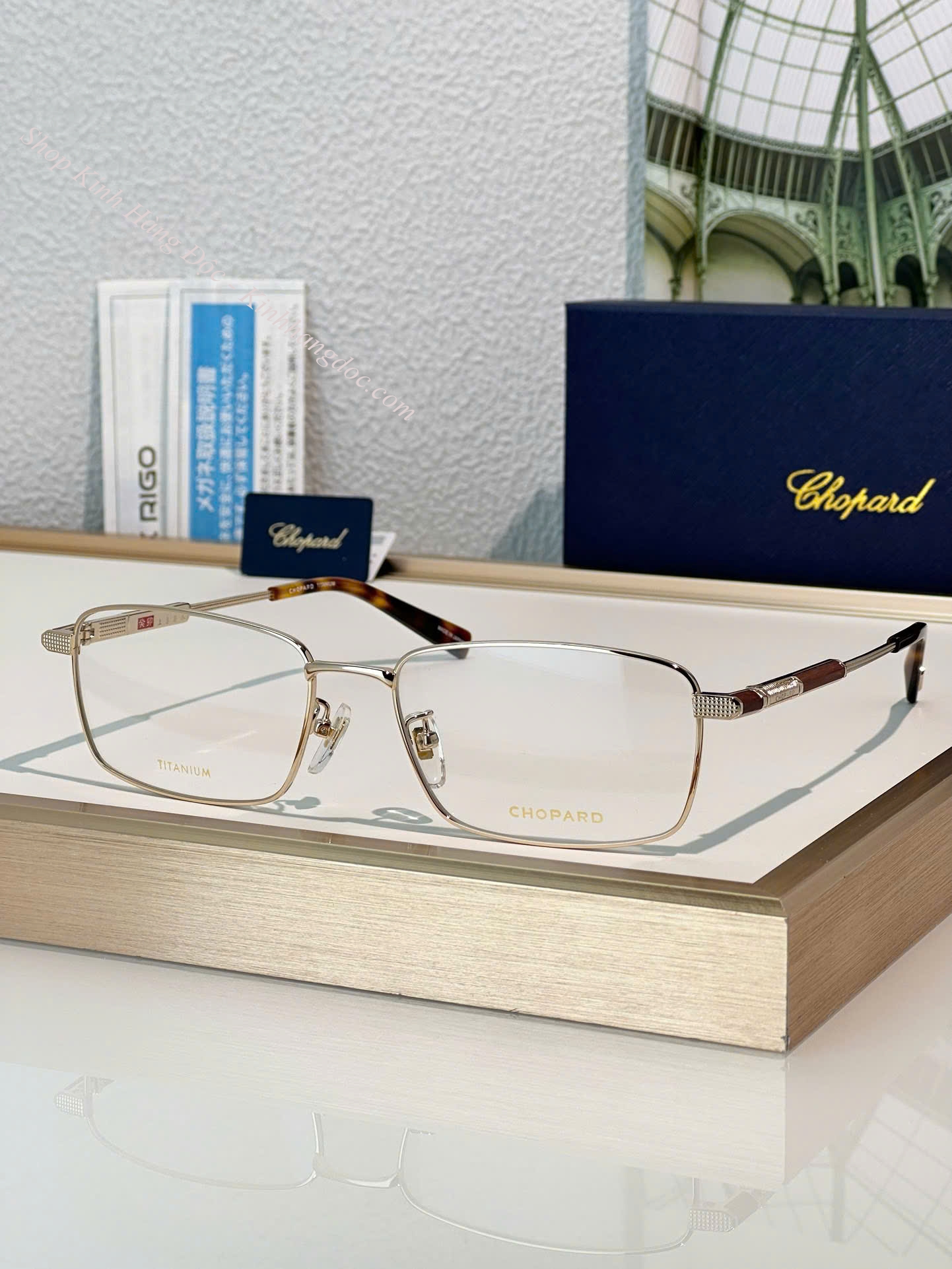 GỌNG KÍNH CHOPARD VCHG81J TITANIUM JAPAN CAO CẤP (Hàng Nhật) - CHOPARD VCHD81J TITANIUM JAPAN EYEGLASS