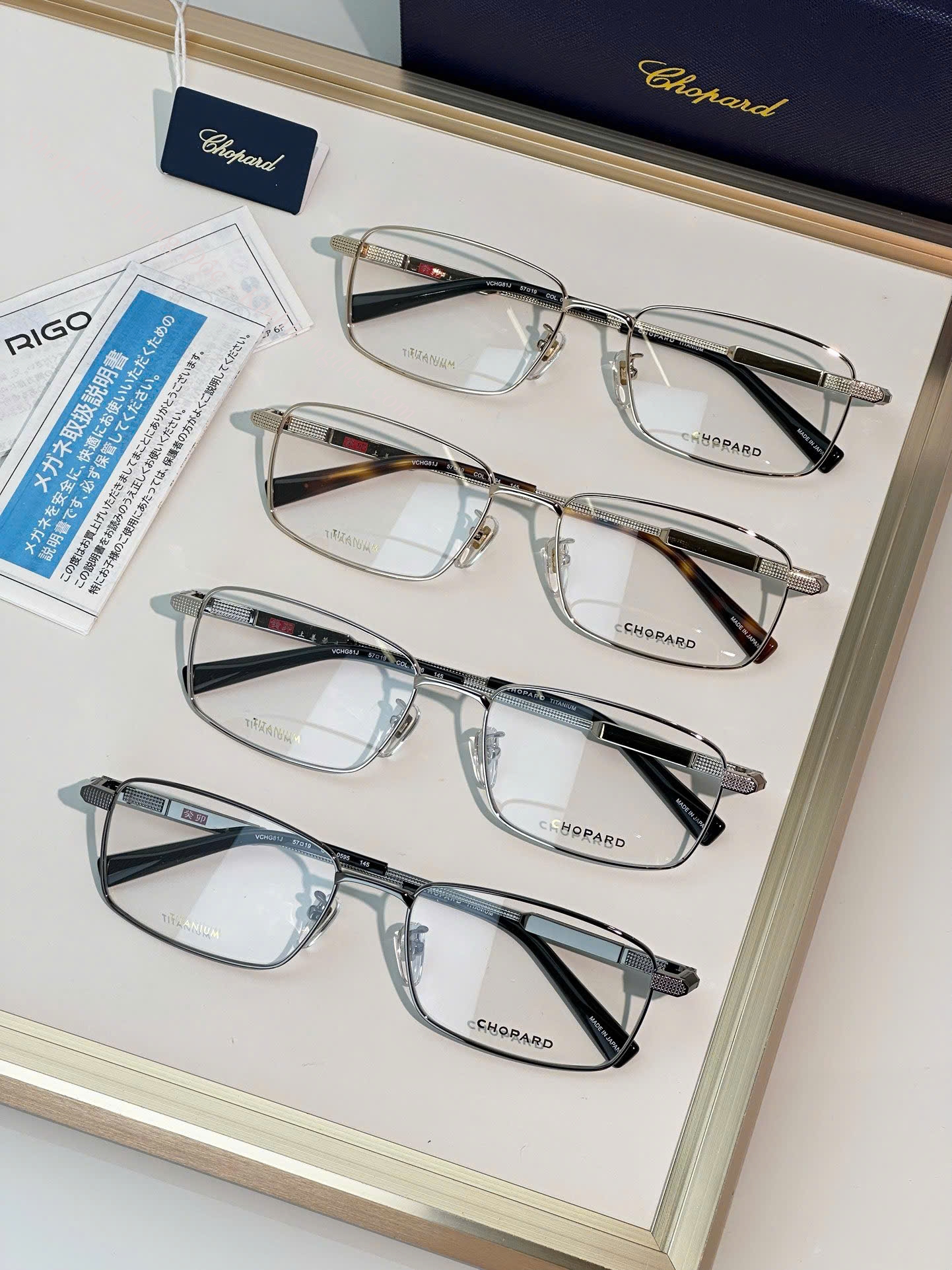 GỌNG KÍNH CHOPARD VCHG81J TITANIUM JAPAN CAO CẤP (Hàng Nhật) - CHOPARD VCHD81J TITANIUM JAPAN EYEGLASS