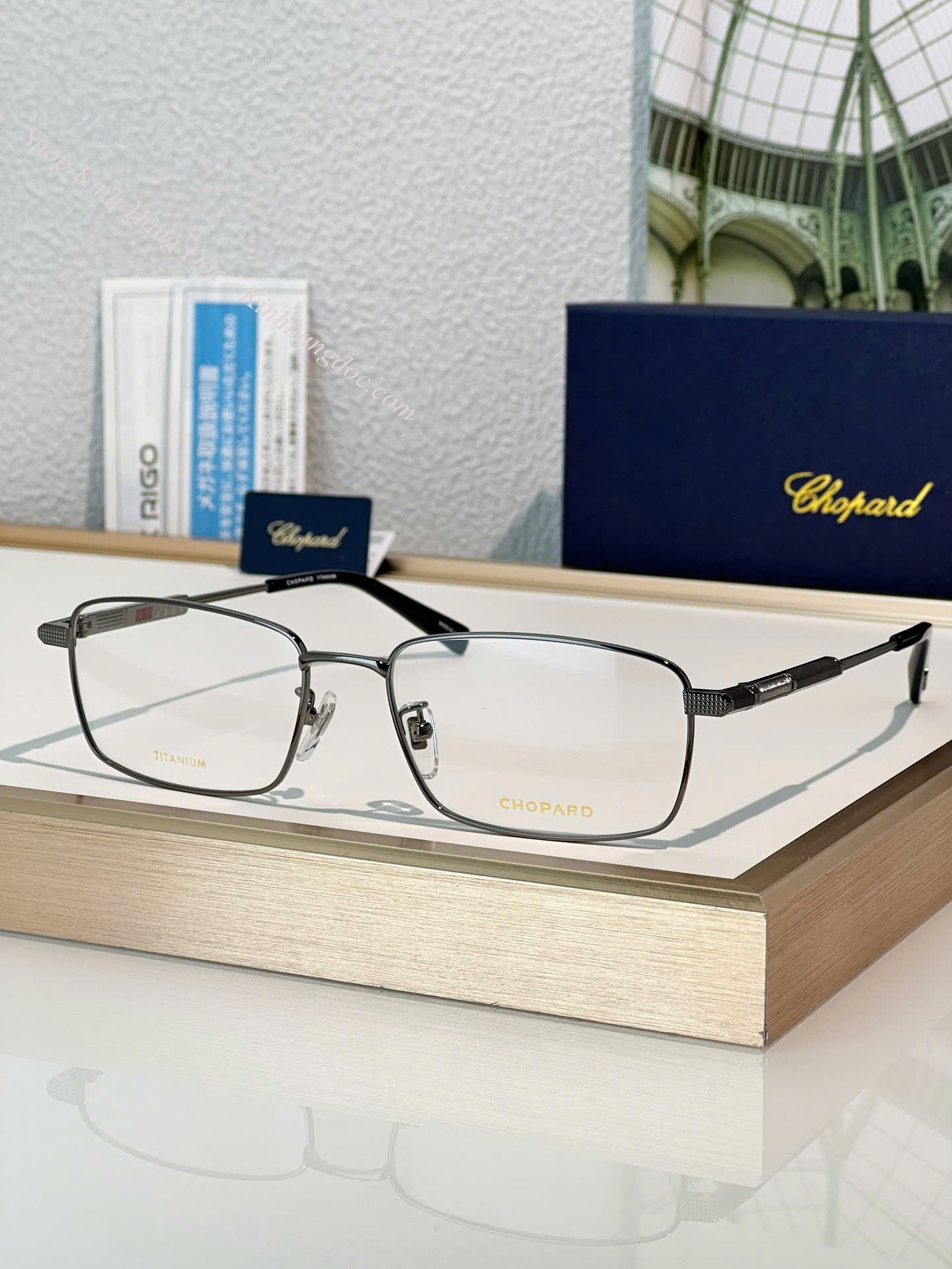 GỌNG KÍNH CHOPARD VCHG81J TITANIUM JAPAN CAO CẤP (Hàng Nhật) - CHOPARD VCHD81J TITANIUM JAPAN EYEGLASS