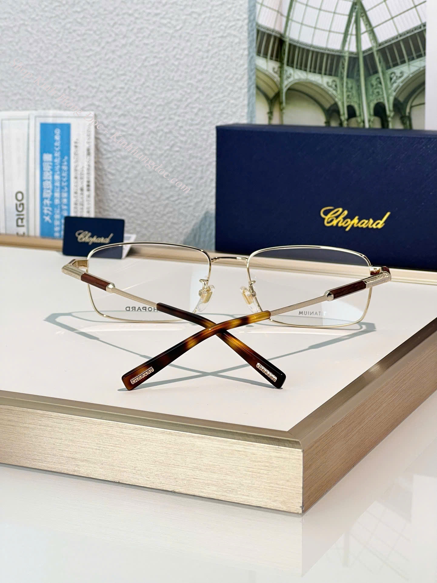 GỌNG KÍNH CHOPARD VCHG81J TITANIUM JAPAN CAO CẤP (Hàng Nhật) - CHOPARD VCHD81J TITANIUM JAPAN EYEGLASS