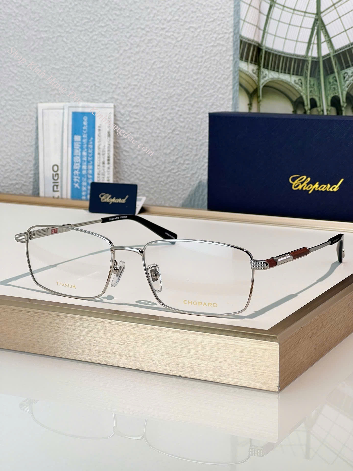 GỌNG KÍNH CHOPARD VCHG81J TITANIUM JAPAN CAO CẤP (Hàng Nhật) - CHOPARD VCHD81J TITANIUM JAPAN EYEGLASS
