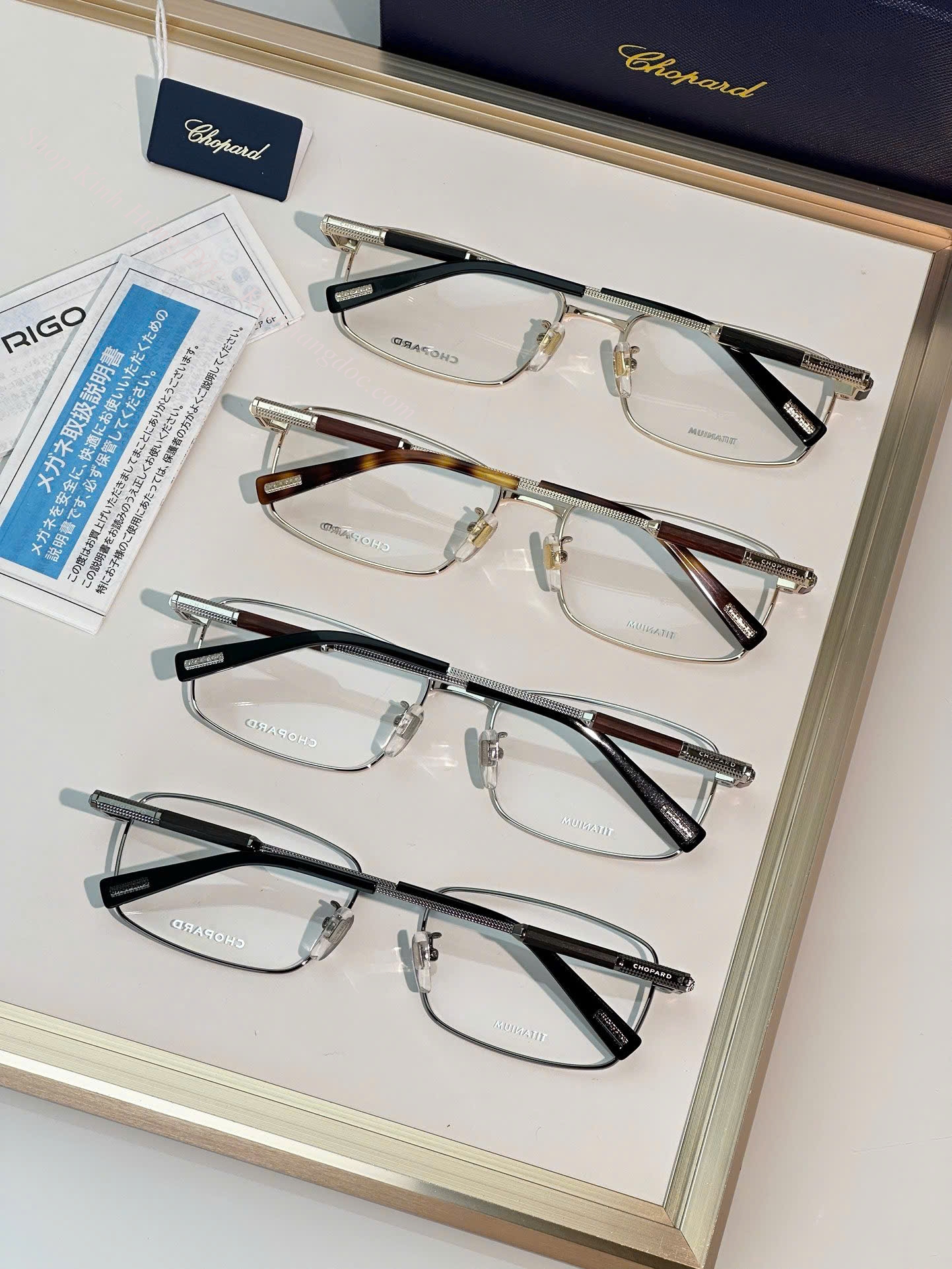 GỌNG KÍNH CHOPARD VCHG81J TITANIUM JAPAN CAO CẤP (Hàng Nhật) - CHOPARD VCHD81J TITANIUM JAPAN EYEGLASS