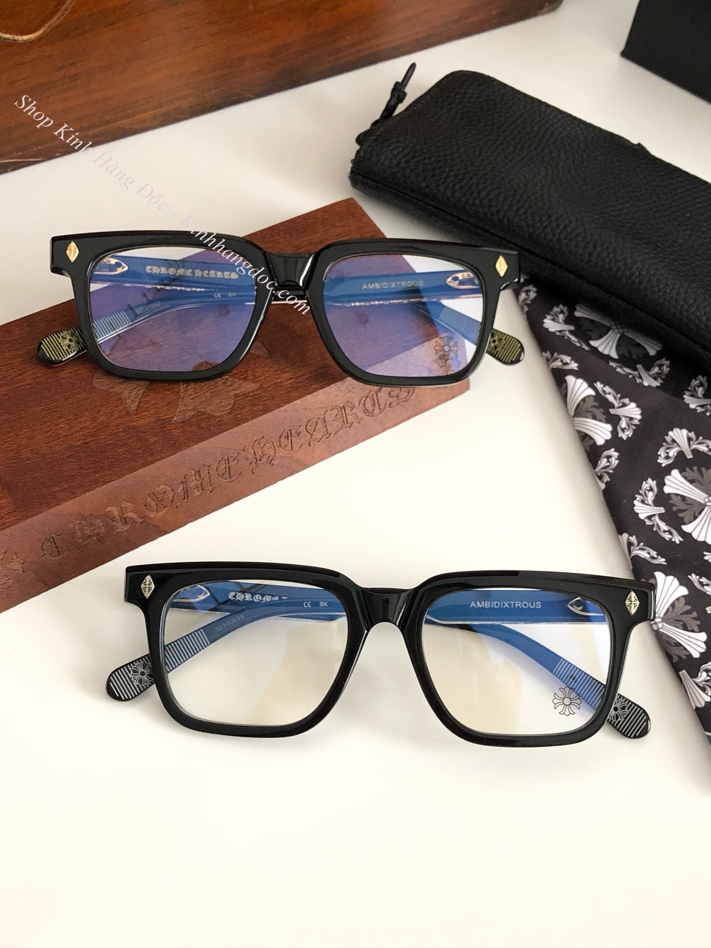 GỌNG KÍNH CHROME HEARTS AMBIDIXTROUS CAO CẤP - CHROME HEARTS AMBIDIXTROUS EYEGLASS
