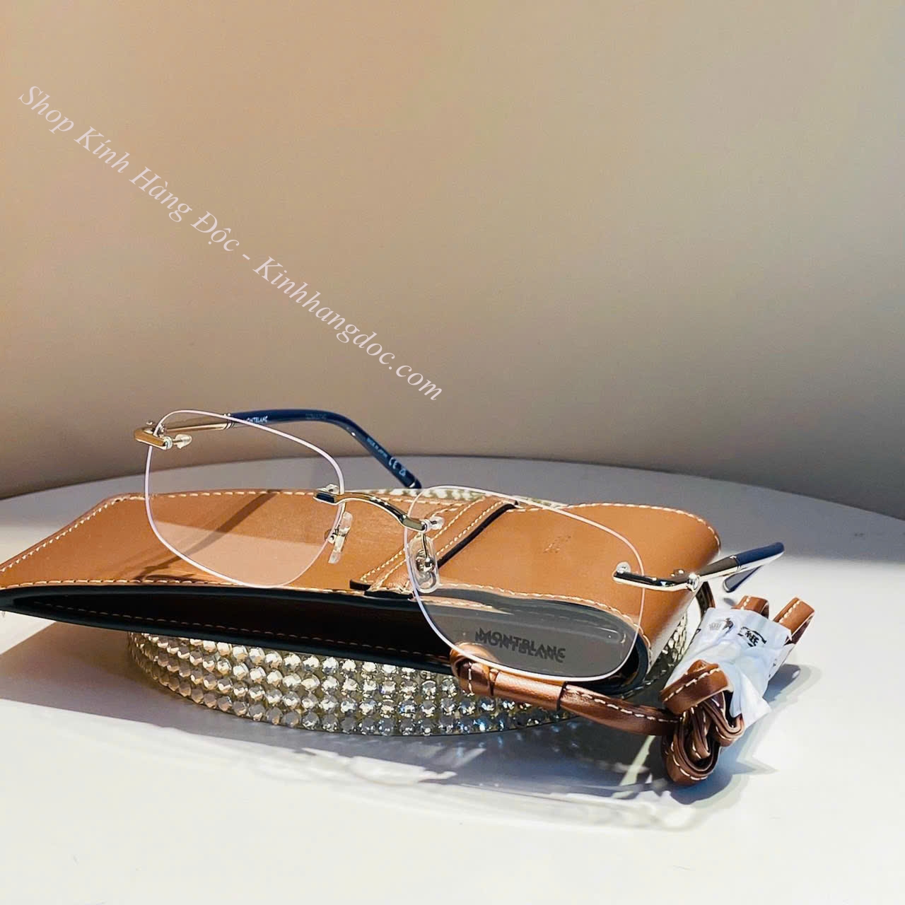 GỌNG KÍNH NAM MONTBLANC CAO CẤP - MONTBLANC MB0071O EYEGLASS