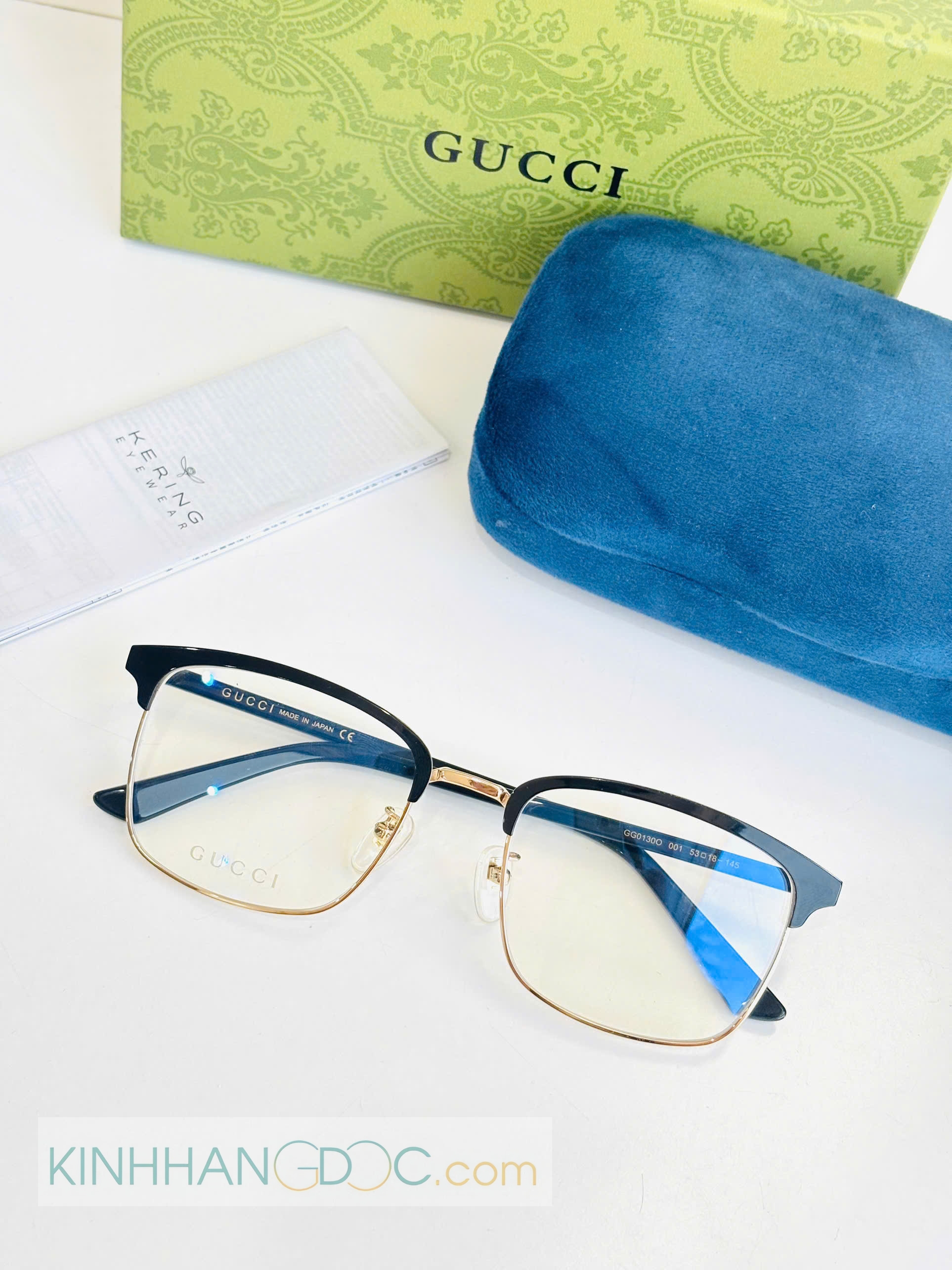GỌNG KÍNH CẬN GUCCI CAO CẤP GG0130O - GUCCI GG0130O EYEGLASS