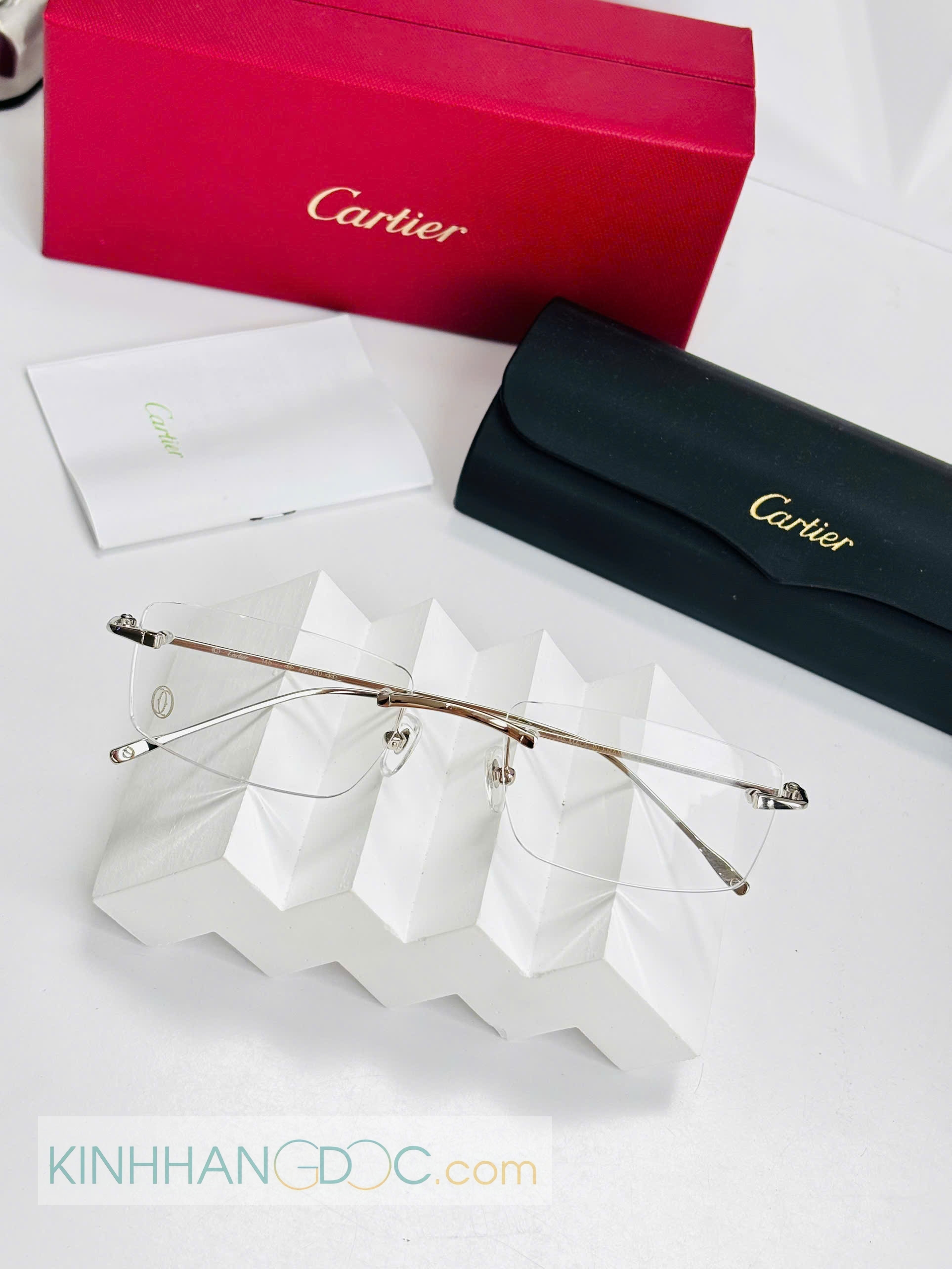 GỌNG KÍNH KHOAN CARTIER  CT0070O CAO CẤP - CARTIER CT0070O EYEGLASS