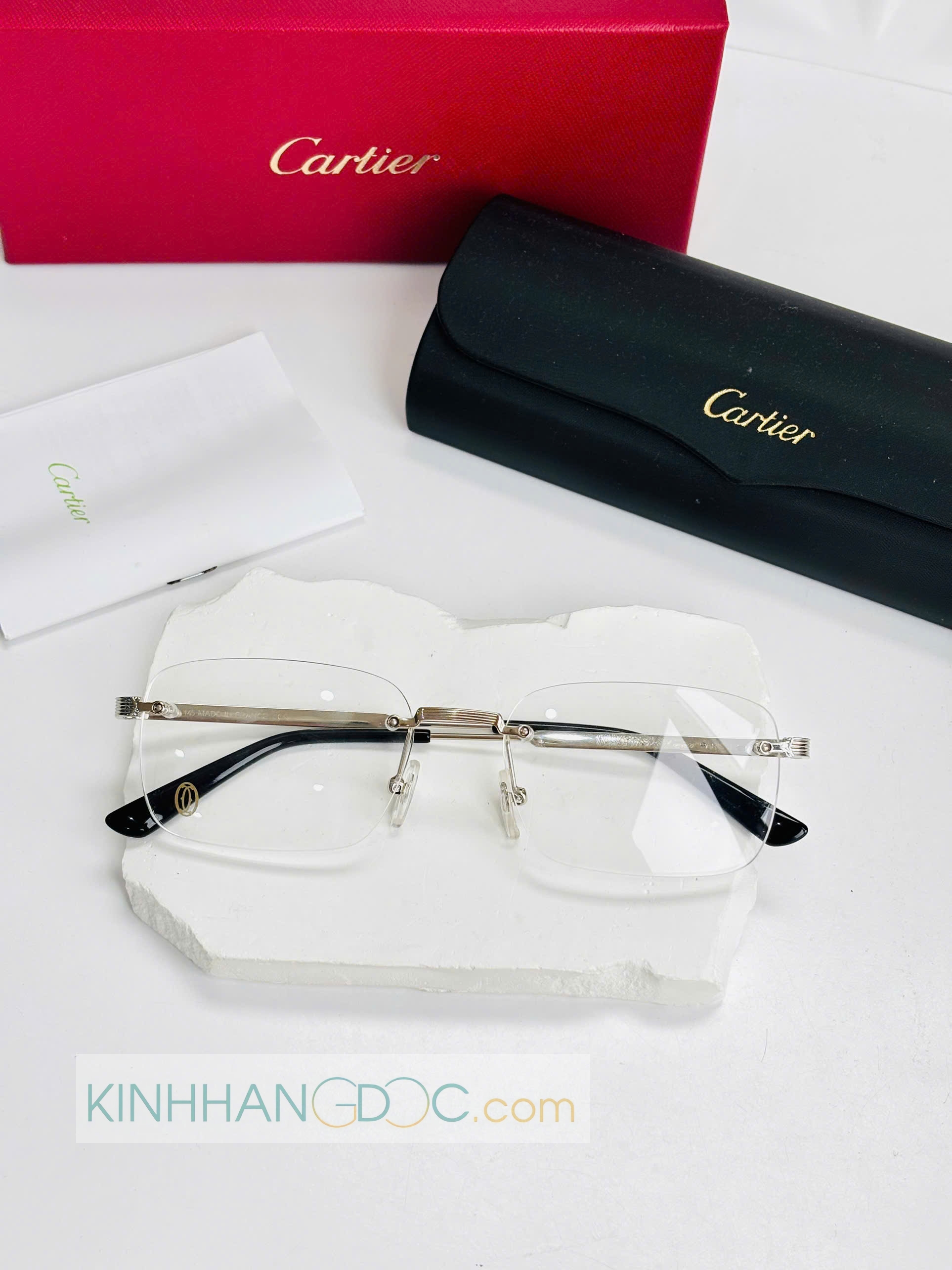 GỌNG KÍNH KHOAN CAO CẤP CARTIER CT0349O - CARTIER CT0349O EYEGLASS