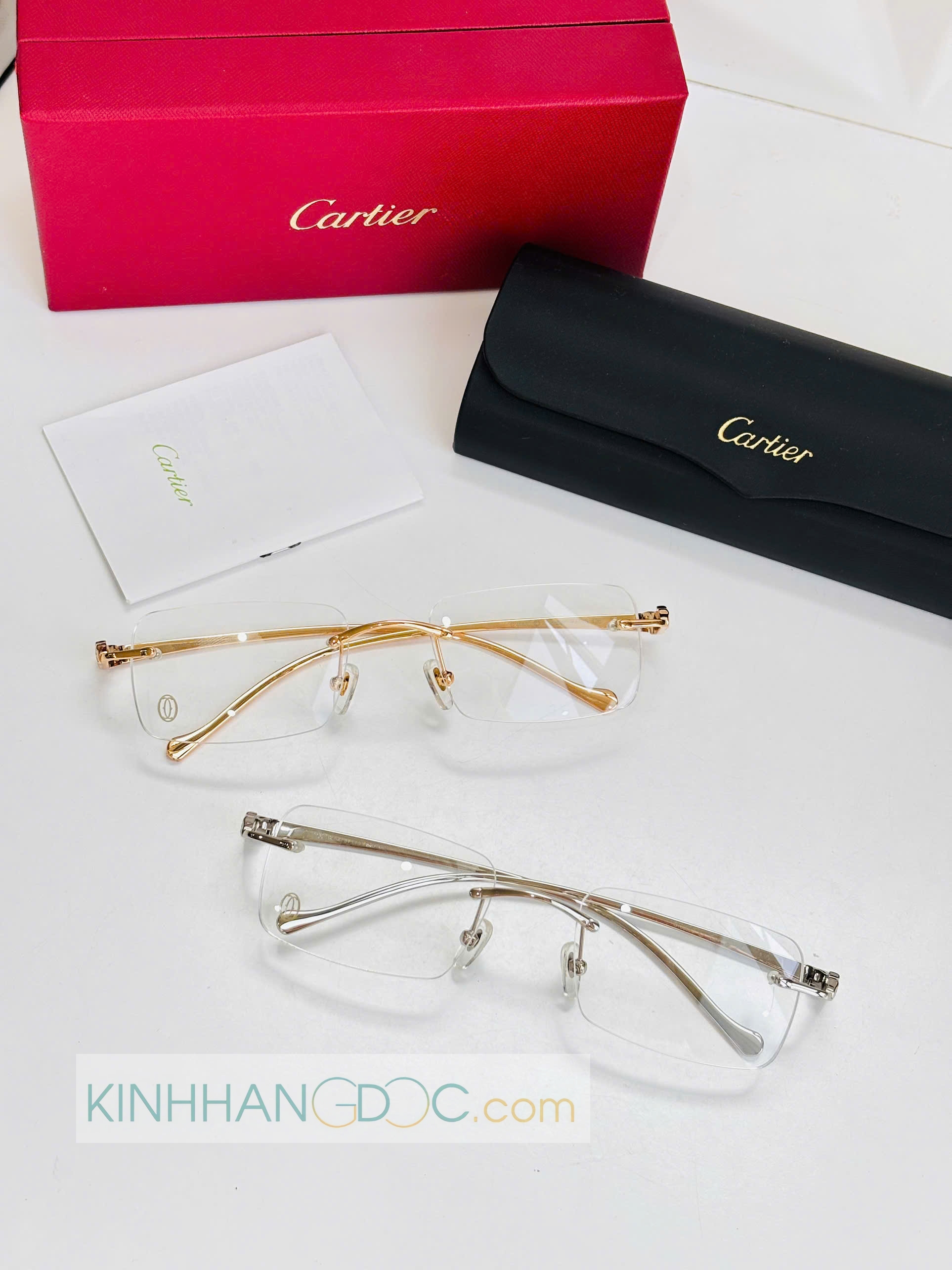 GỌNG KÍNH KHOAN CAO CẤP CARTIER CT0063O - CARTIER CT0063O EYEGLASS