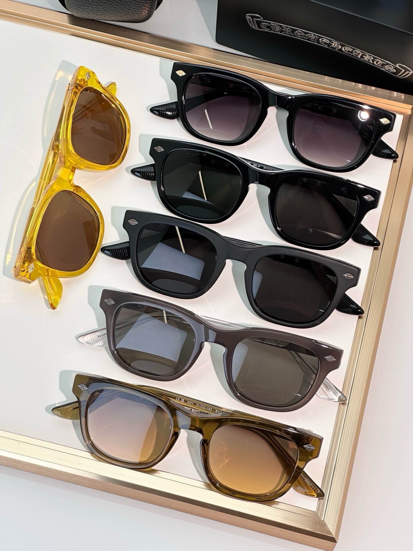 KÍNH MẮT THỜI TRANG CHROME HEARTS CAO CẤP - CHROME HEARTS BAGGINS-CR