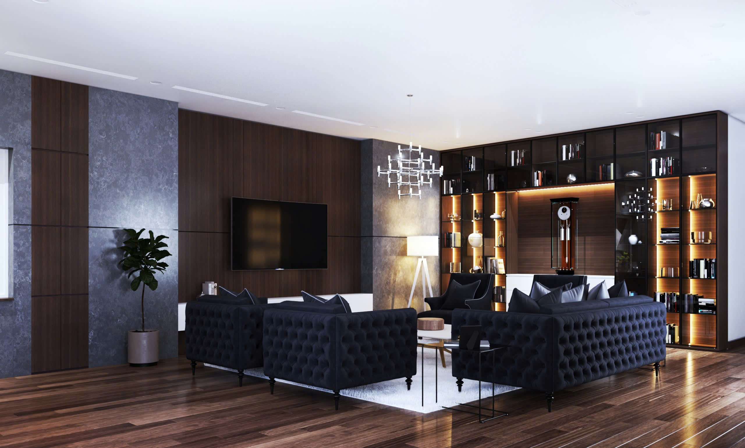 Nội Thất penhouse - Trung Hòa