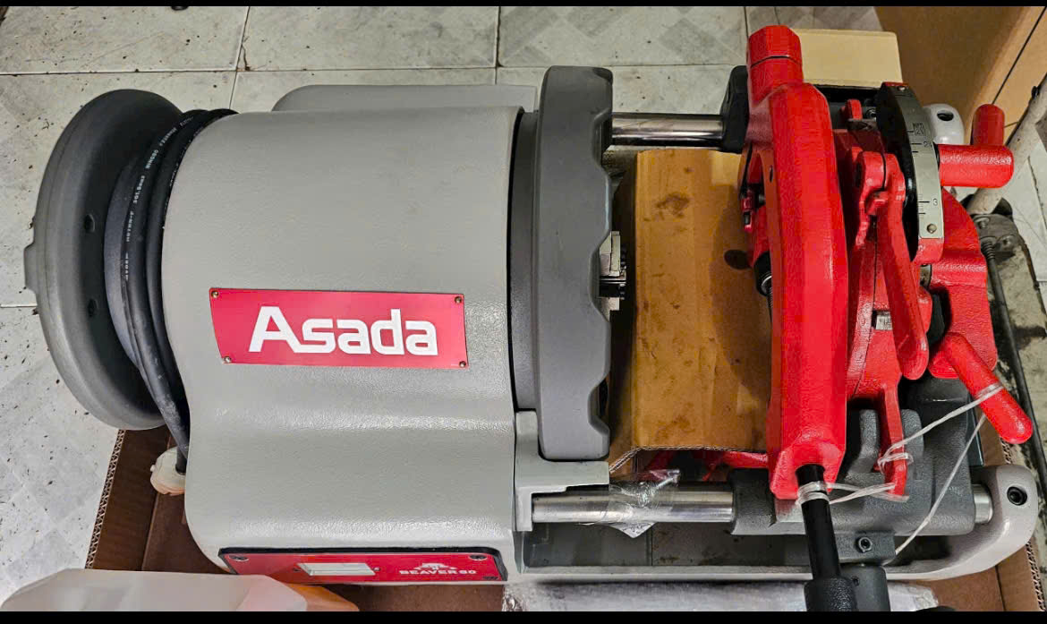Máy tiện ren ống ASADA - Nhật BEAVER 50AT ( 21-60mm )