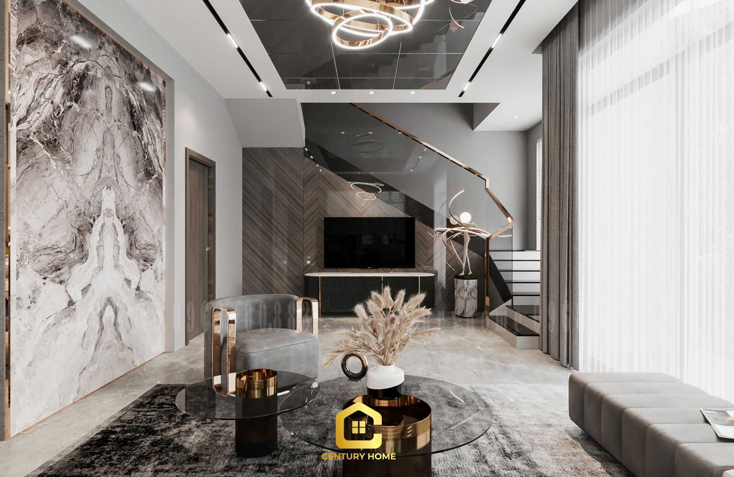 Thiết Kế Nội Thất - pc Hiện Đại- Anh Sơn - Hải Dương