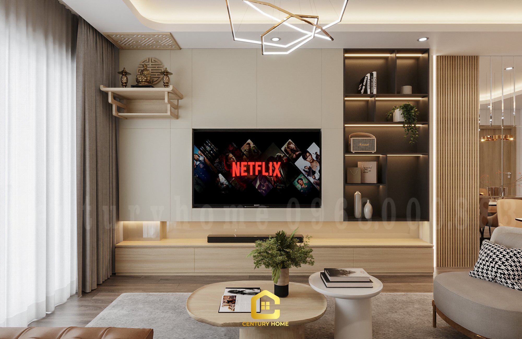 Thiết Kế Nội Thất - pc Hiện Đại- Anh Vinh - Hoàng Mai