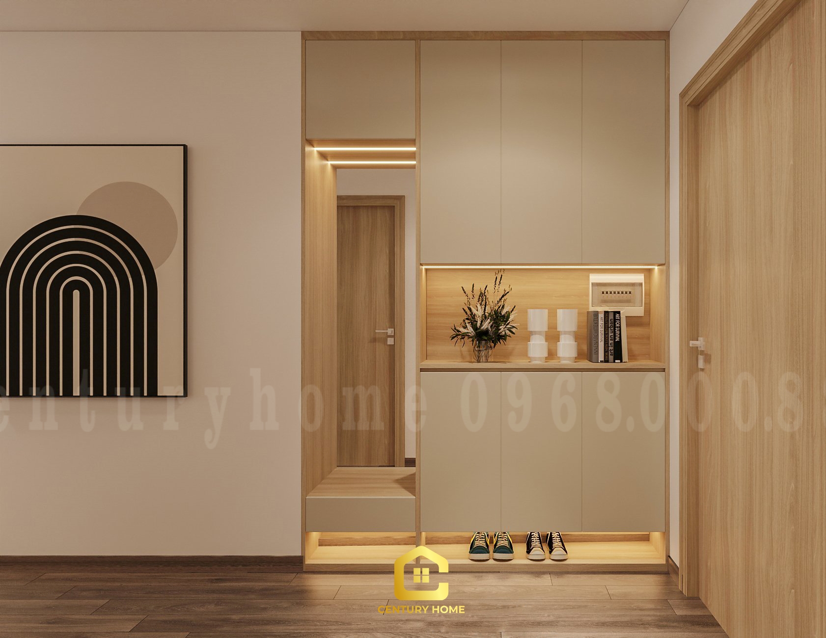 Thiết Kế Nội Thất - pc Hiện Đại- Anh Vinh - Hoàng Mai