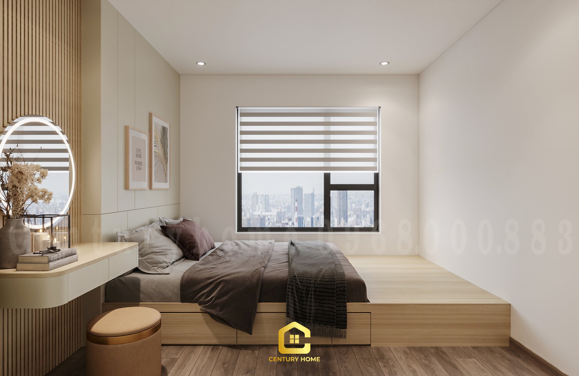 Thiết Kế Nội Thất - pc Hiện Đại- Anh Vinh - Hoàng Mai