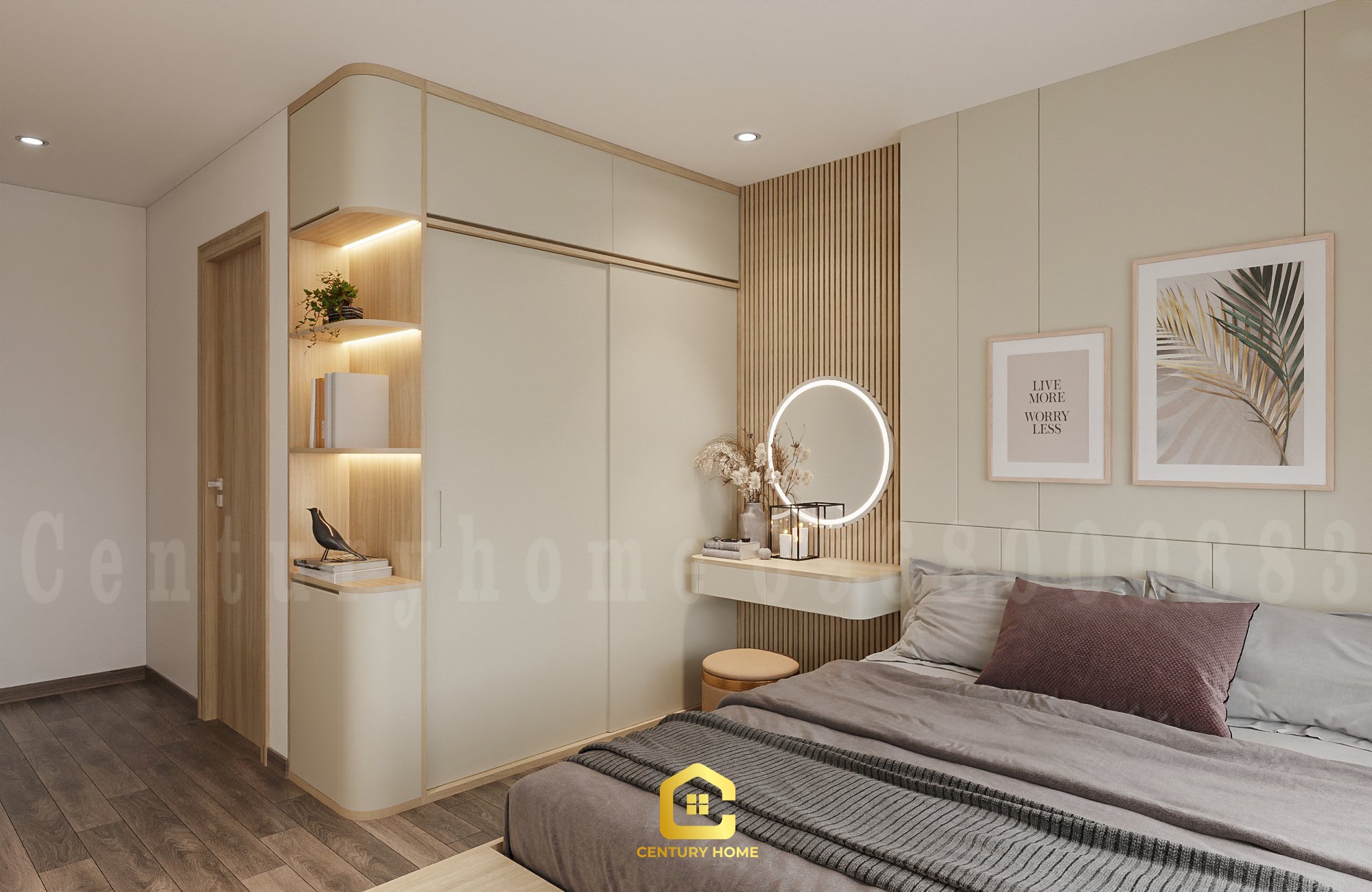 Thiết Kế Nội Thất - pc Hiện Đại- Anh Vinh - Hoàng Mai