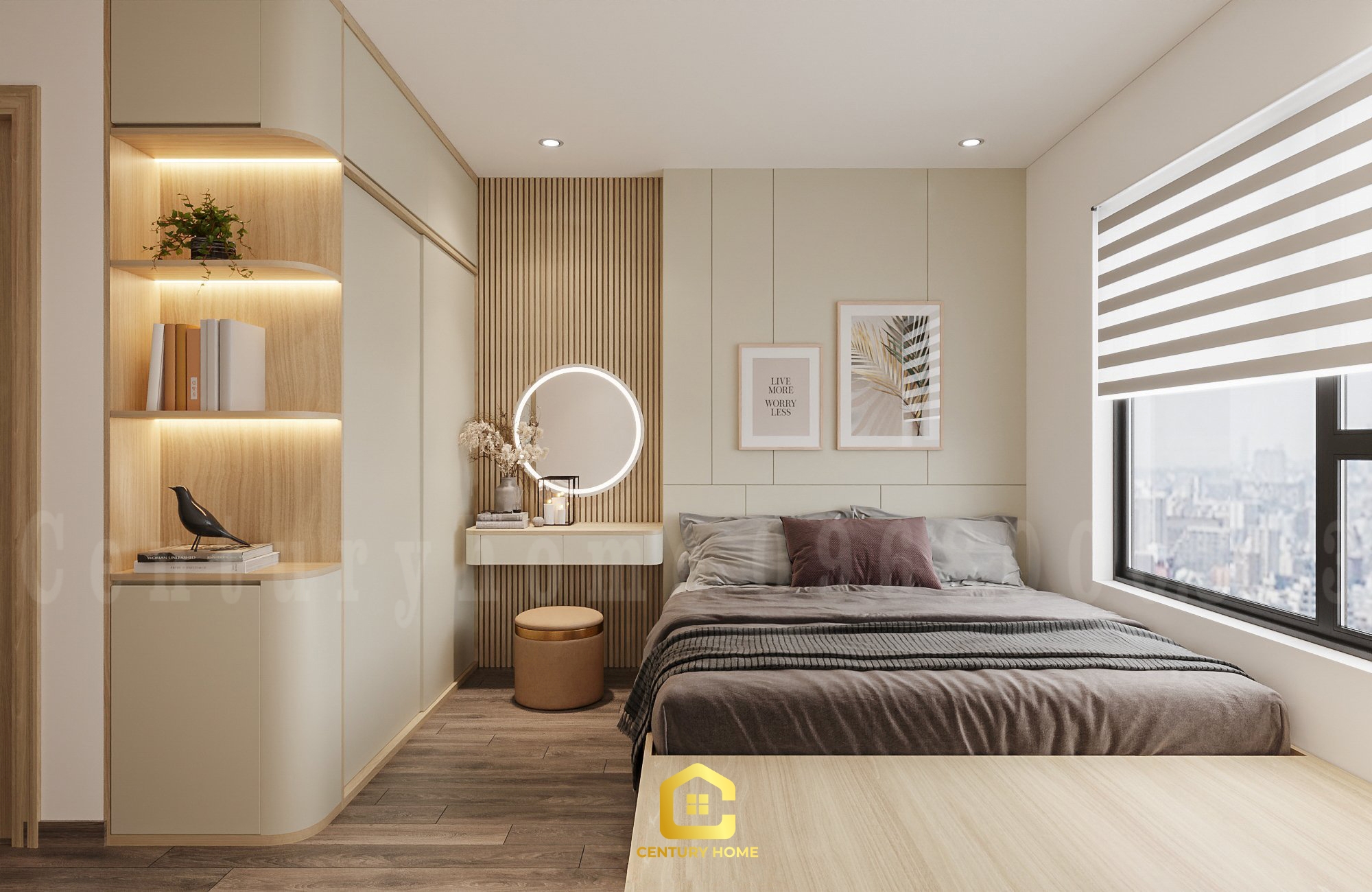 Thiết Kế Nội Thất - pc Hiện Đại- Anh Vinh - Hoàng Mai