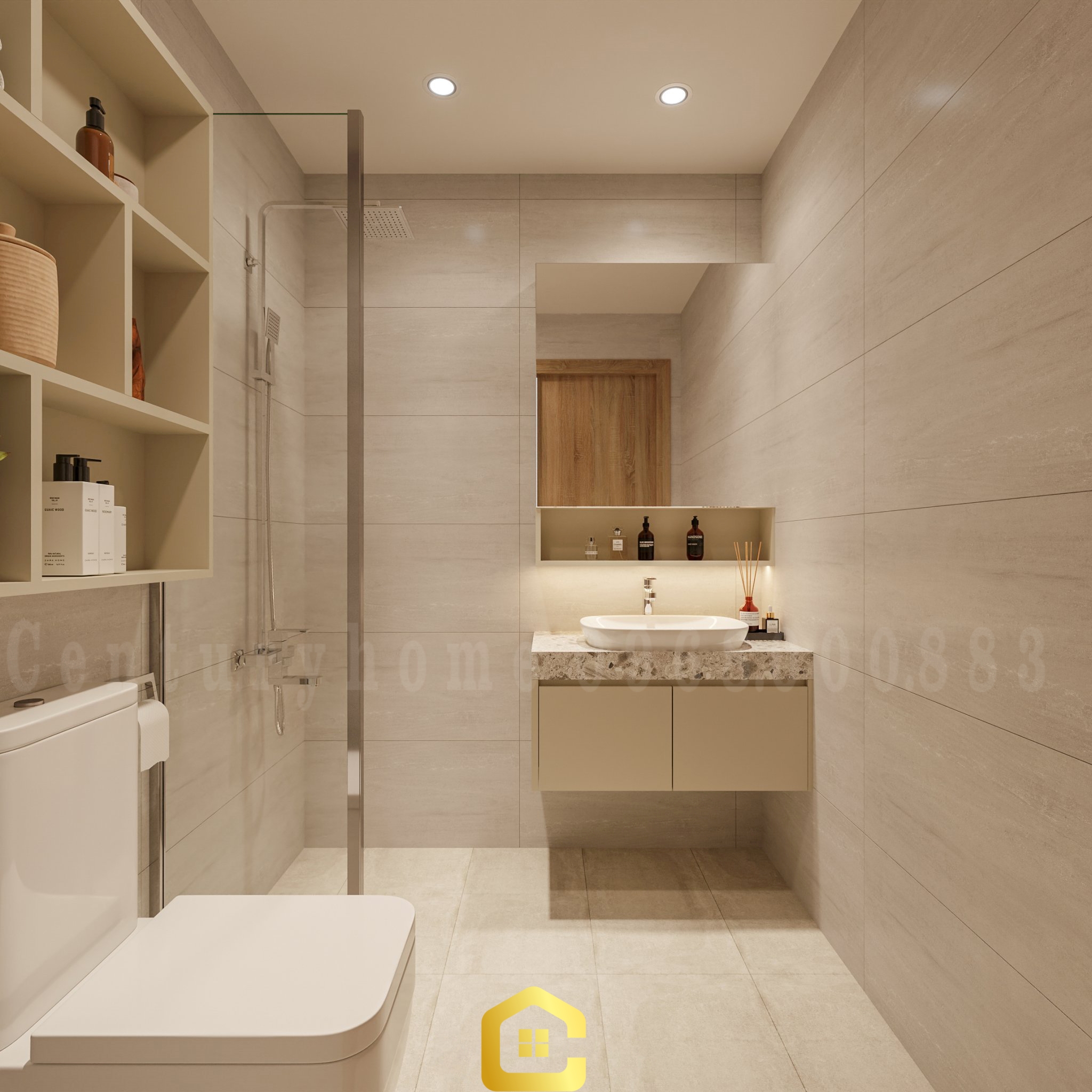 Thiết Kế Nội Thất - pc Hiện Đại- Anh Vinh - Hoàng Mai