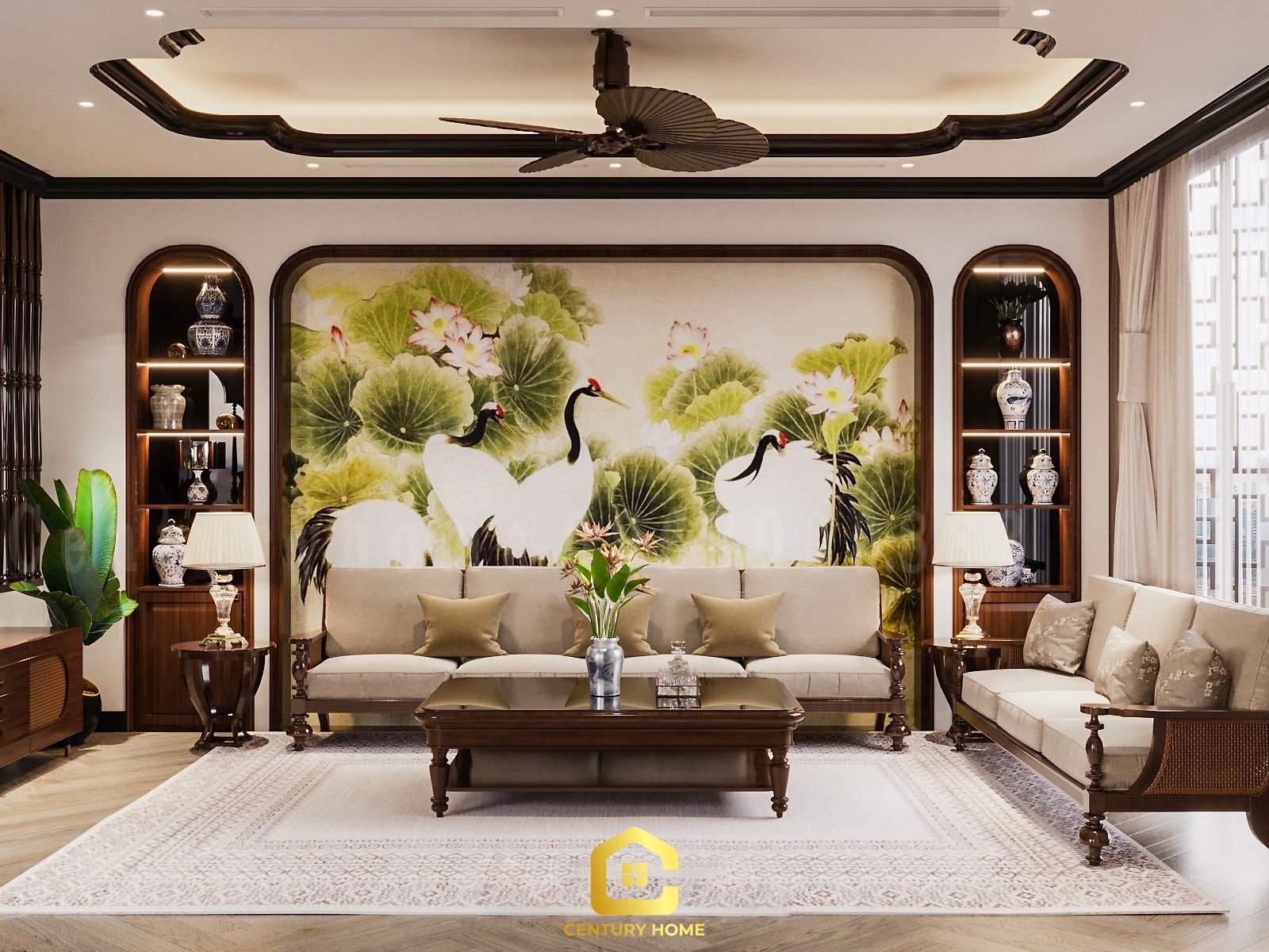 Thiết Kế Nội Thất - pc Indochin- Chị Thanh- Bắc Giang