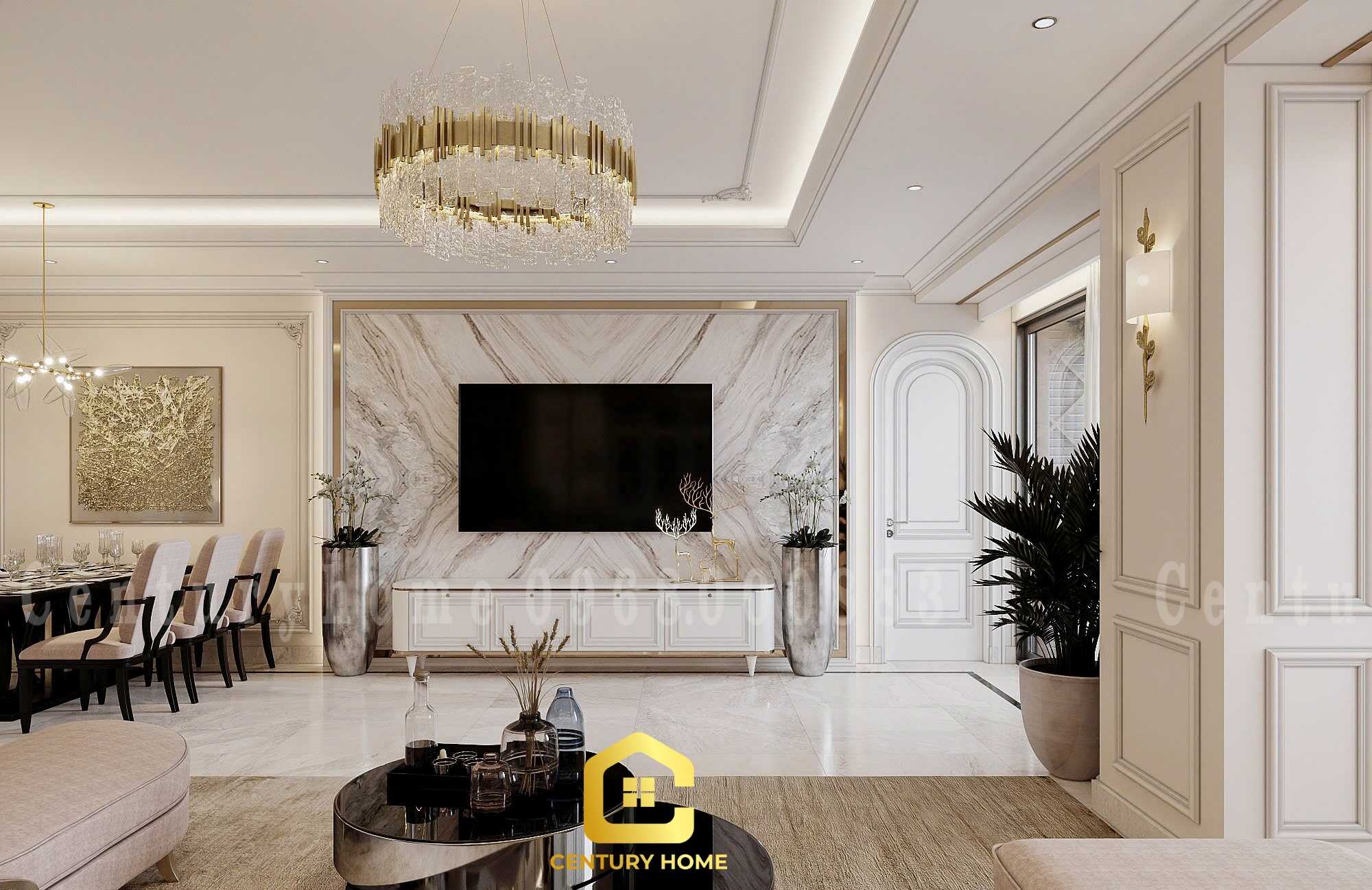 Thiết Kế Nội Thất - pc Tân Cổ - Chị Hương - Hoàng Hoa Thám