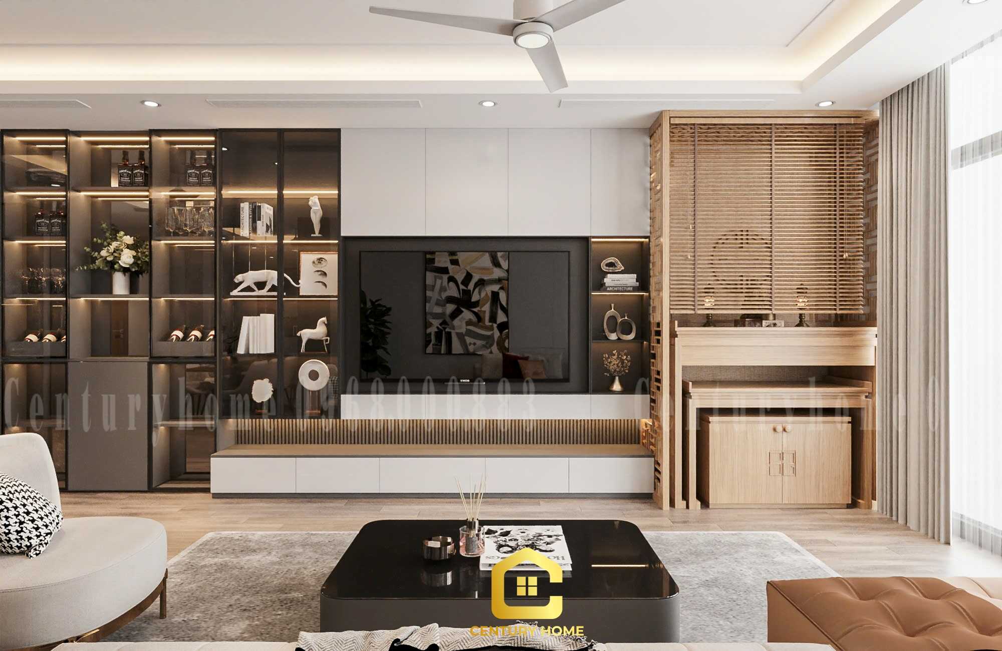 Thiết Kế Nội Thất - pc Hiện Đại -  C Yến - Discovery cầu giấy