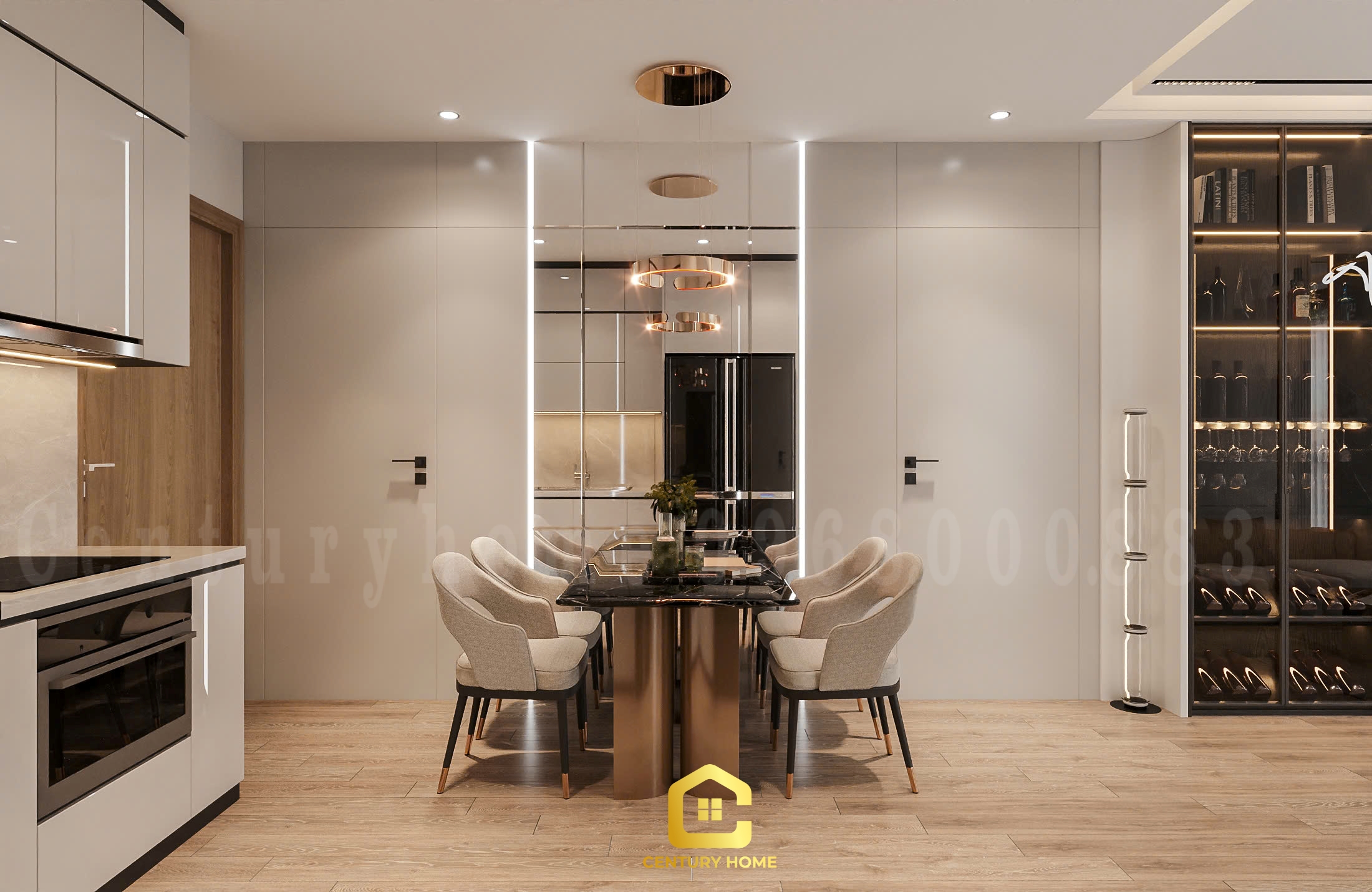 Thiết Kế Nội Thất - pc Hiện Đại- Anh Trung - Vinsmart City