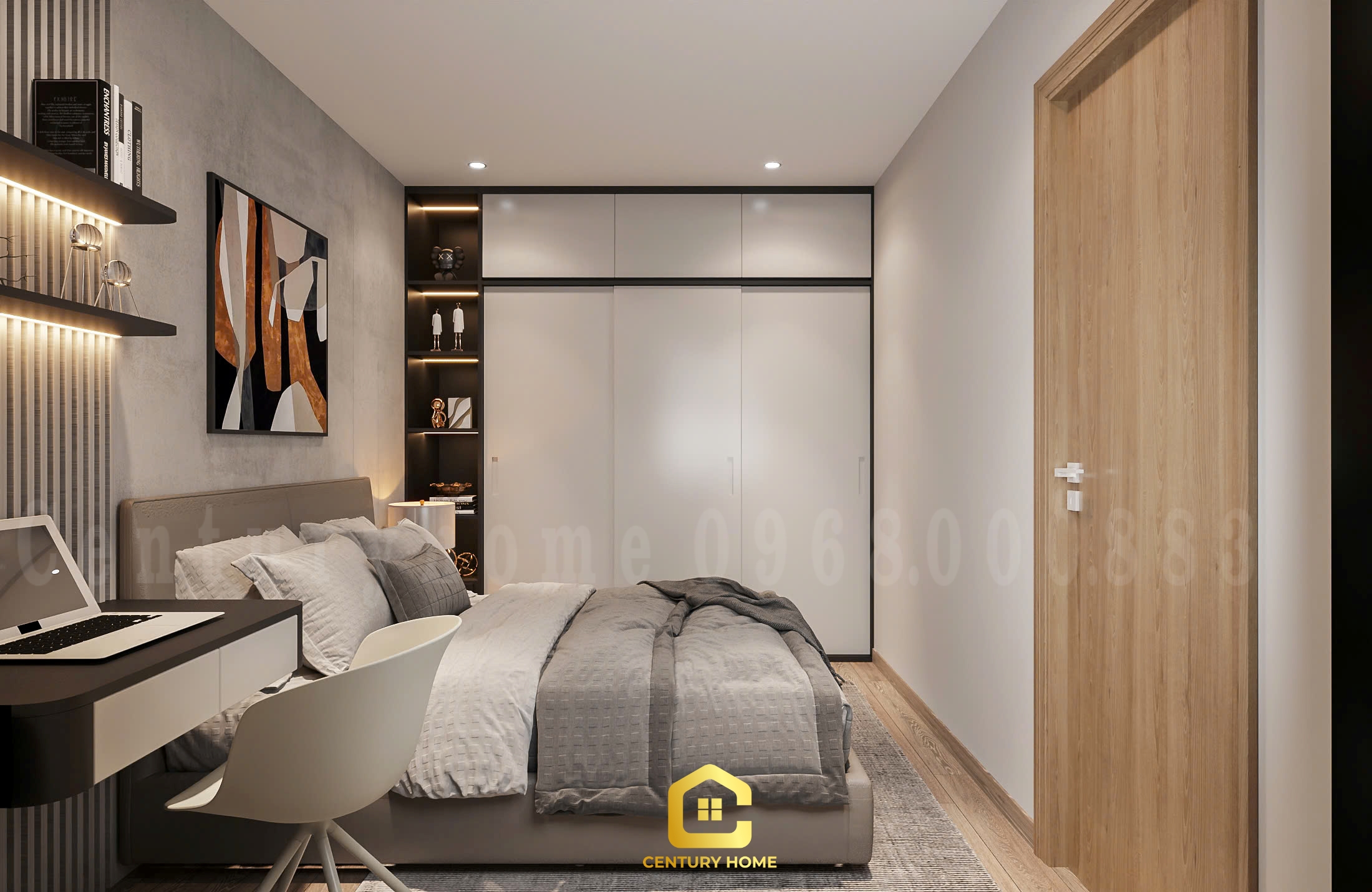 Thiết Kế Nội Thất - pc Hiện Đại- Anh Trung - Vinsmart City