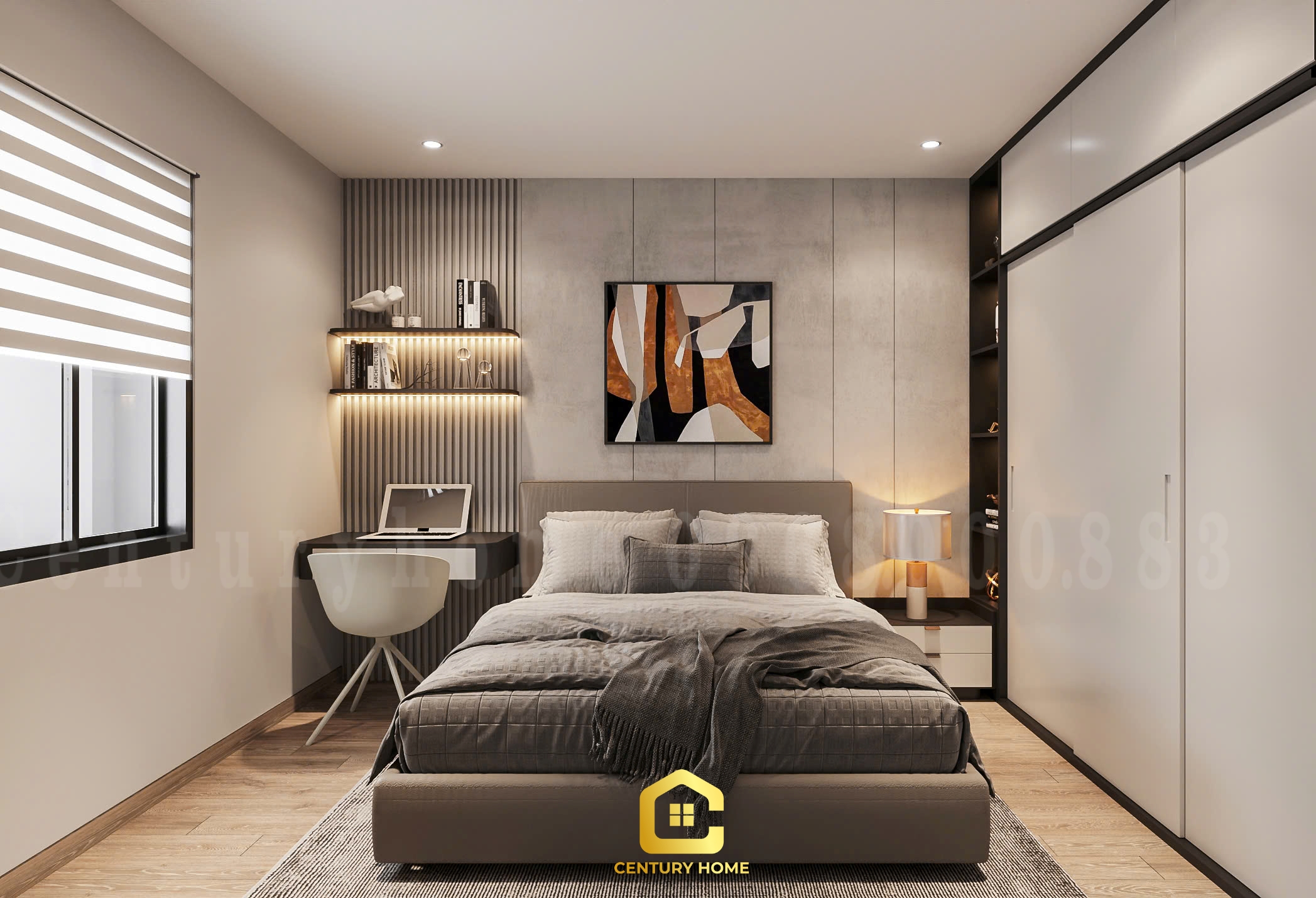 Thiết Kế Nội Thất - pc Hiện Đại- Anh Trung - Vinsmart City