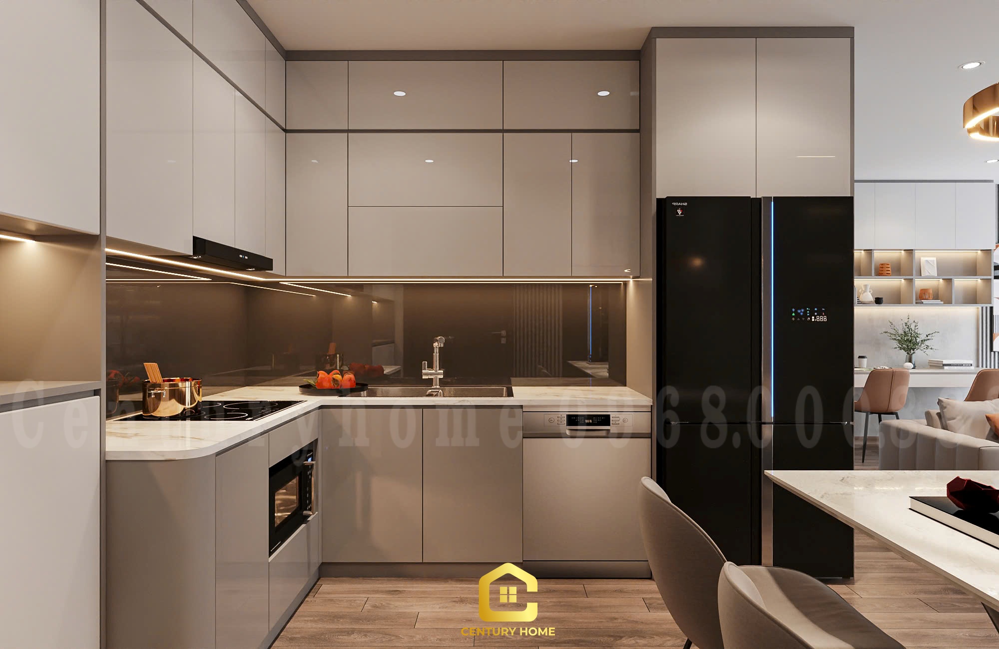 Thiết Kế Nội Thất - pc Hiện Đại- Anh Hưng - Vinsmart