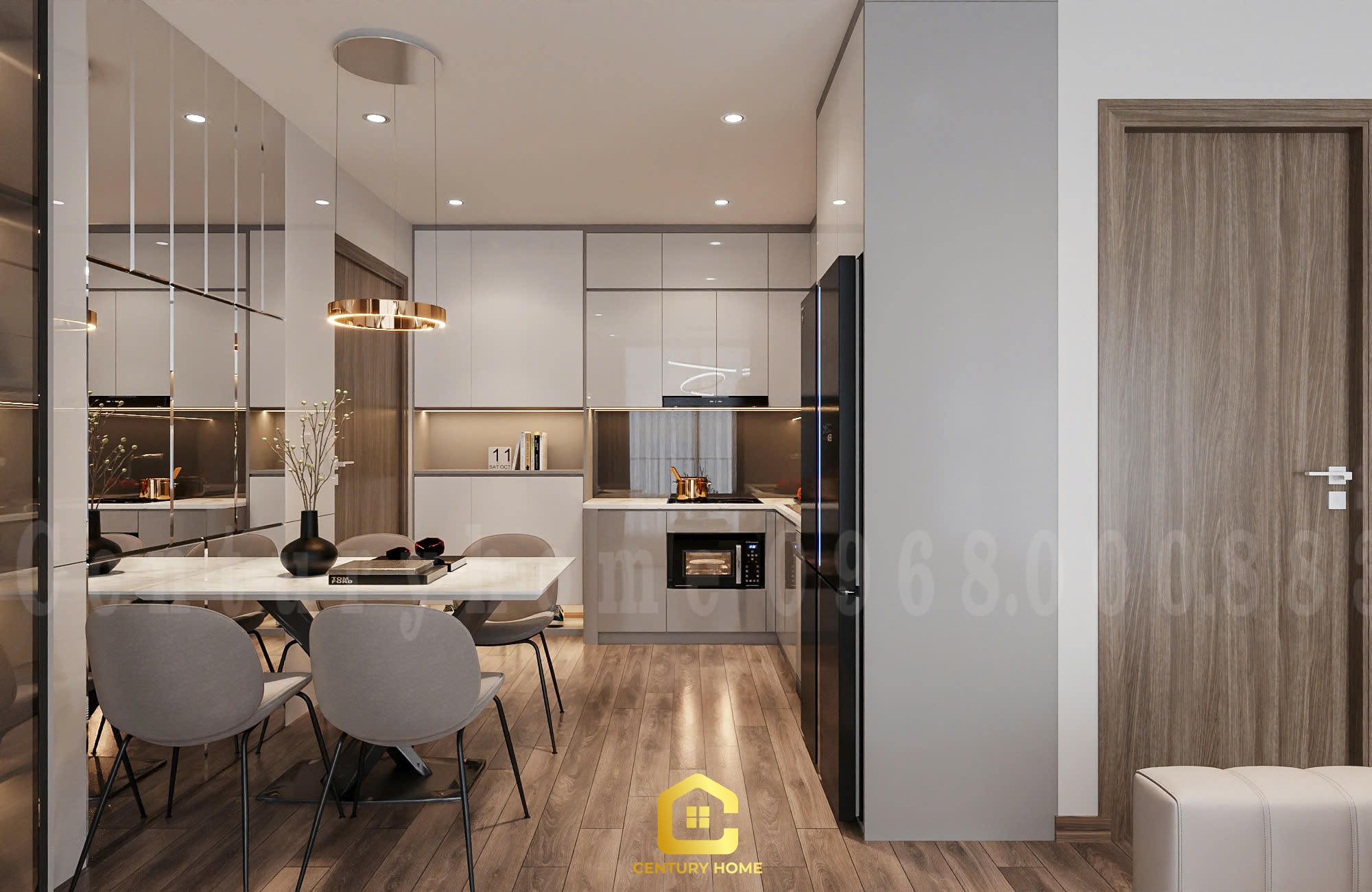 Thiết Kế Nội Thất - pc Hiện Đại- Anh Hưng - Vinsmart